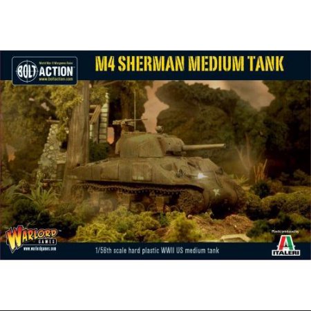 Bolt Action Plastic M4 Sherman Warlord Games