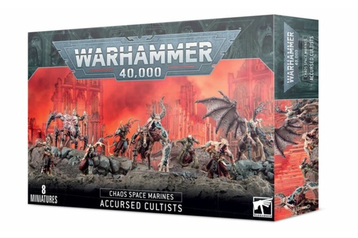 [43-83] CHAOS SPACE MARINE: ACCURSED CULTISTS