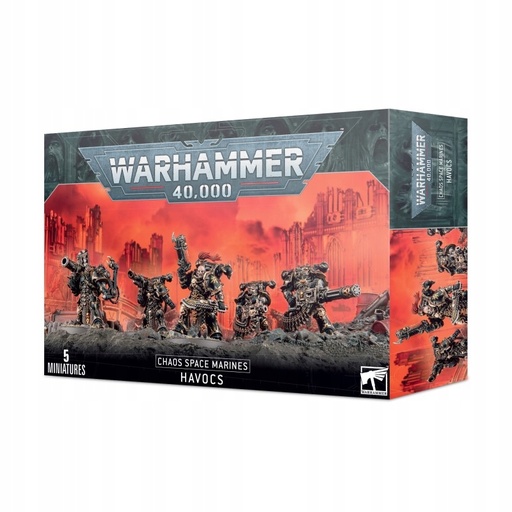 [43-61] CHAOS SPACE MARINES: HAVOCS