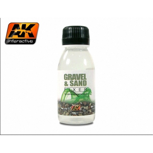 [AK118] DIORAMA: GRAVEL & SAND FIXER