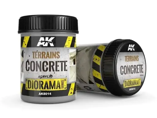 [AK8014] DIORAMA: TERRAINS CONCREE