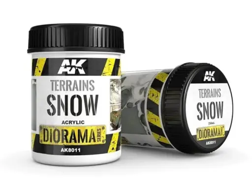 [AK8011] DIORAMA: TERRAINS SNOW
