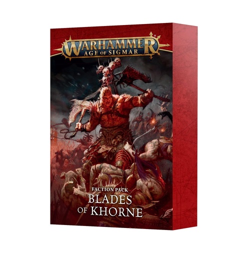 [74-20] FACTION PACK: BLADES OF KHORNE (ENG)