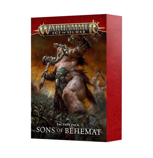 [74-13] FACTION PACK: SONS OF BEHEMAT (ENG)