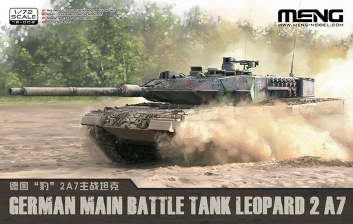 German Main Battle Tank Leopard 2 A7 (1/72) New