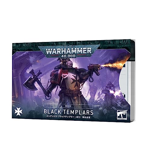 [72-55] INDEX CARDS: BLACK TEMPLARS (ENG)