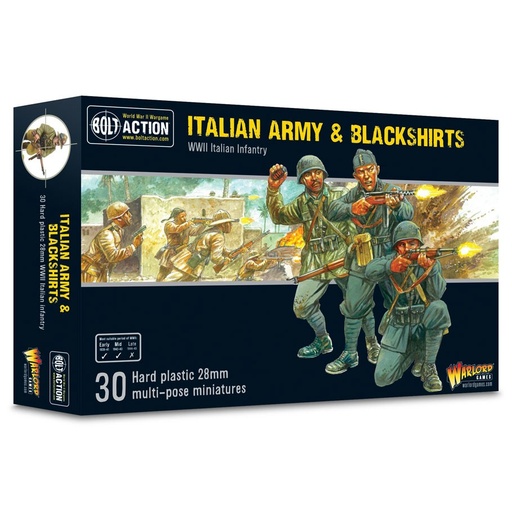 Italian Army & Blackshirts Plastic Boxed Set