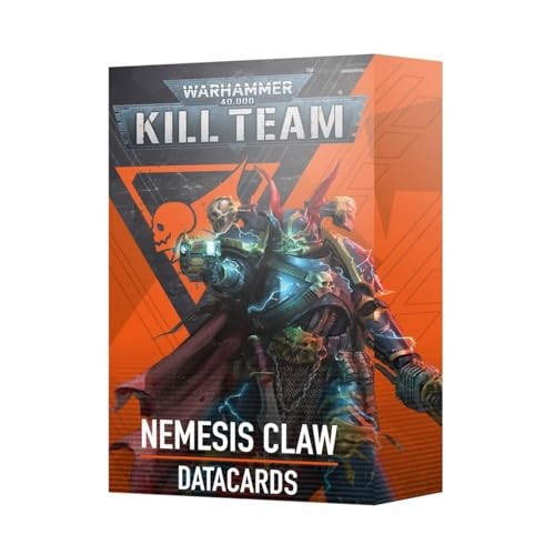 [103-77] KILL TEAM DATACARDS: NEMESIS CLAW (ENG)