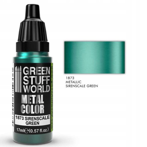 Metal Color - Sirenscale Green