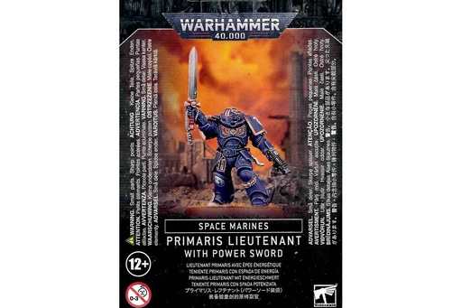 [48-84] S/M PRIMARIS LIEUTENANT WITH POWER SWORD