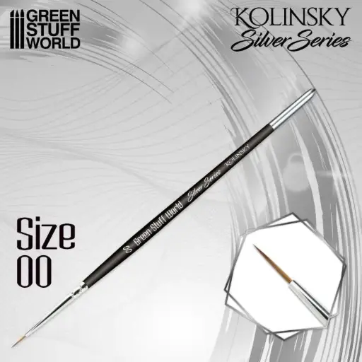 SILVER SERIES Pincel Kolinsky - 00