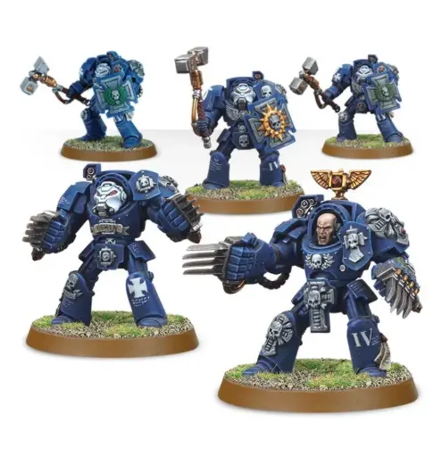 [48-34] SPACE MARINES TERMINATOR ASSAULT SQUAD