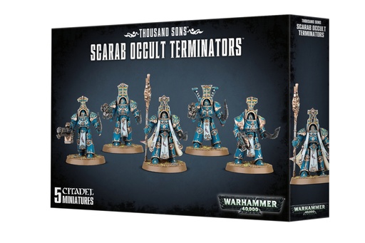 [43-36] THOUSAND SONS SCARAB OCCULT TERMINATORS
