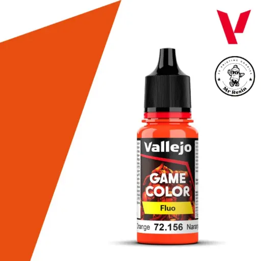 VAL72156 - AV Vallejo Game Color 18ml - Fluo - Fluorescent Orange