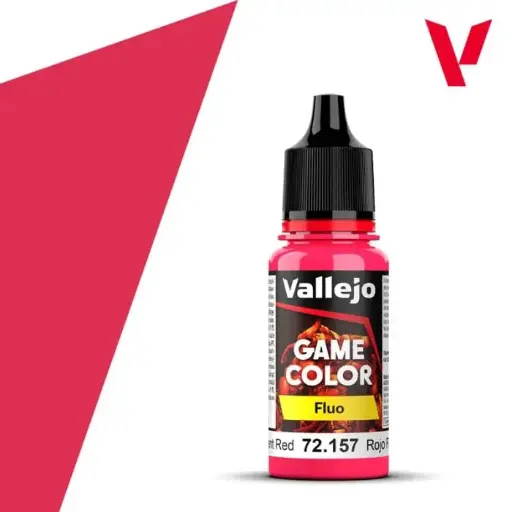 VAL72157 - AV Vallejo Game Color 18ml - Fluo - Fluorescent Red