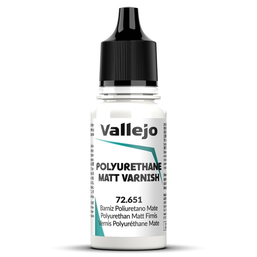 VAL72651 - AV Vallejo Game Color 18ml - Polyurethane Matt Varnish