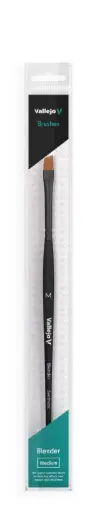 VALB05002 - AV Blender - Flat Angled Synthetic Brush (Medium)