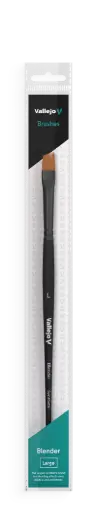 VALB05003 - AV Blender - Flat Angled Synthetic Brush (Large)