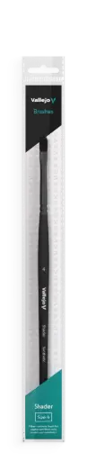 VALB06004 - AV Shader - Filbert Shader Flat Synthetic Brush No. 4