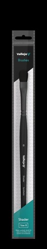 VALB06008 - AV Shader - Filbert Shader Flat Synthetic Brush No. 8