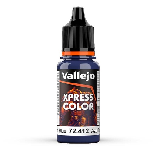 VJP72412 18 Ml Game Color Xpress Color Storm Blue Paint