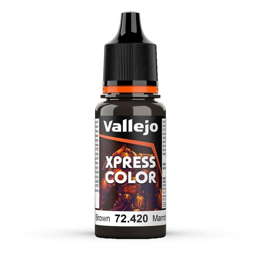 VJP72420 18 Ml Game Xpress Color Acrylic Paint,  Wasteland Brown