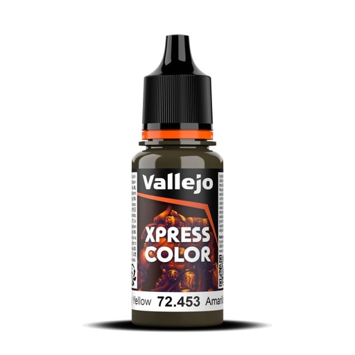 VJP72453 18 Ml Game Color Xpress Paint,  Military Yellow