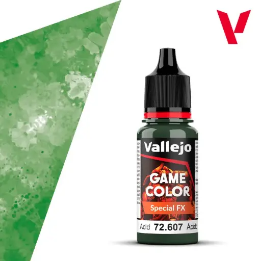 VJP72607 18 Ml Game Color Special FX Acrylic Paint,  Acid