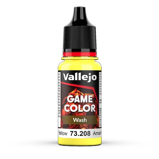 VJP73208 18 Ml Game Color Wash Yellow Paint