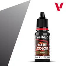 Val73201 - Av Washes - Black 17ml