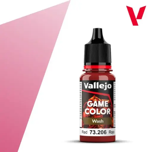 Val73206 - Av Washes - Red 17ml
