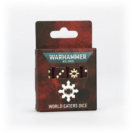 [67-03] WARHAMMER 40000: WORLD EATERS DICE