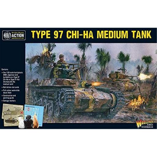 Warlord Games Bolt Action: Chi-Ha Japanese Tank Wargaming Miniatures